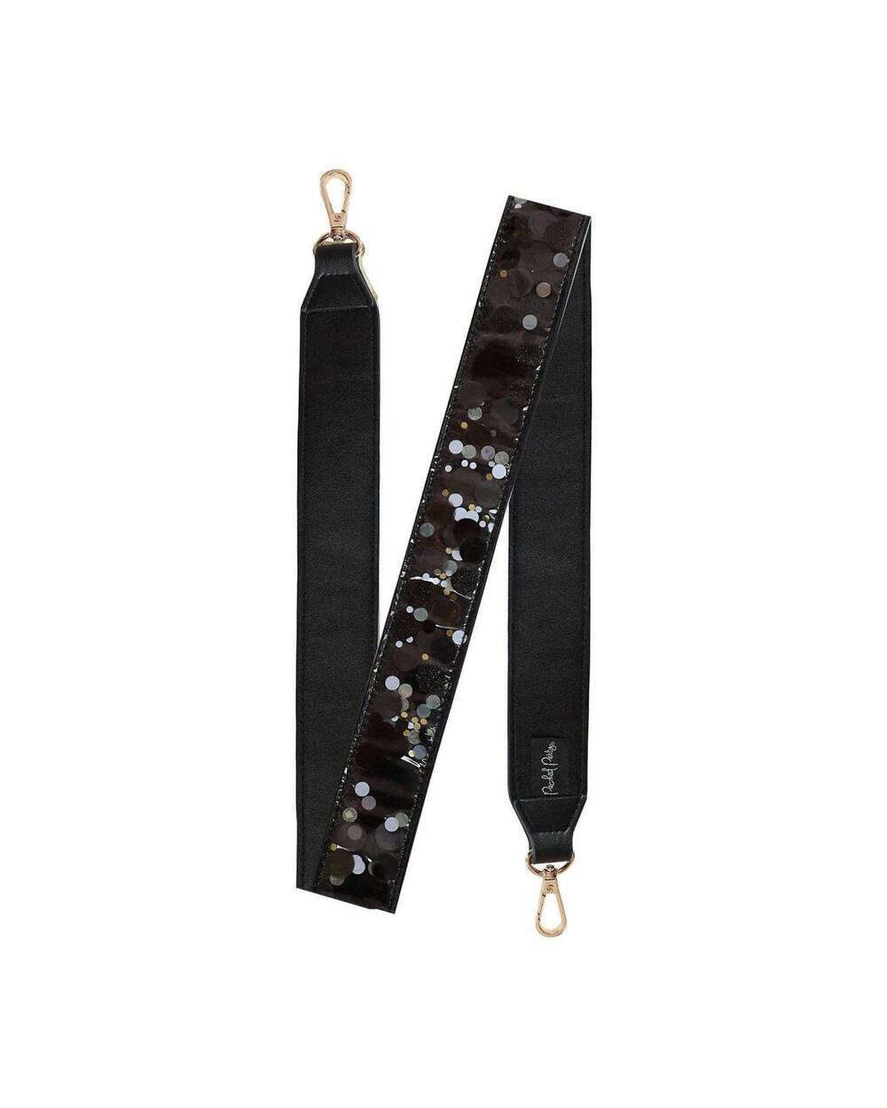 NEW PACKED PARTY unisex detachable purse strap in black